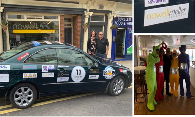 NOWELL MELLER SPONSOR THE EMERYS PAVESTONE RALLY 2019 TOURING EUROPE